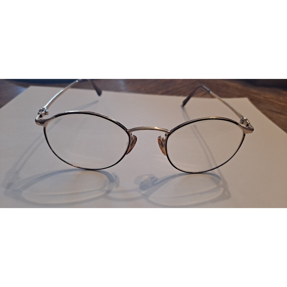 GIORGIO ARMANI Tortoise & Gold 19□22 135 Full Rim‎ Eyeglasses - Picture 2 of 12